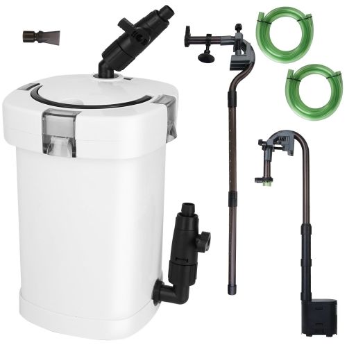 3-Stage External Canister Filter for Aquarium Fish Tank with 600L/H Flow Rate 3-Stage External Canister Filter for Aquarium Fish Tank with 600L/H Flow Rate