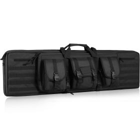 VEVOR Tactical Range Bag, 36 inch Tactical Double Firearm Bag, Soft Outdoor Tactical Case with Lockable Zipper, Portable Handle & Shoulder Strap