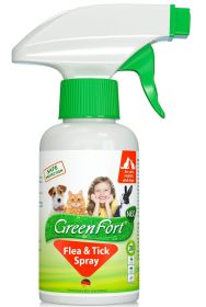 Natural Flea and Tick Home Spray for Dogs Cats Ferret Mosquito Bug Repellent Carpet Flea Killer Pet Pest Control House Flea Treatment Indoor Orga