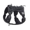 Tactical Dog Harness for Small Medium Dogs No Pull Adjustable Pet Harness Reflective K9 Working Training Easy Control Pet Vest Military Service D