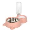 Pet Dog Cat Bowl Fountain Automatic Food Water Feeder Container For Cats Dogs Drinking Pet Articles  Pet Cat Water Dispenser