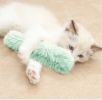 1Pc Plush Cat Pillow; Contains catnip and ringing paper; cat chew toys