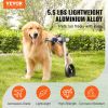 VEVOR 2 Wheels Dog Wheelchair for Back Legs, Pet Wheelchair Lightweight & Adjustable Assisting in Healing, Dog Cart/Wheelchair for Injured, Disab