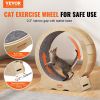 VEVOR Cat Exercise Wheel, Large Cat Treadmill Wheel for Indoor Cats