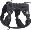 Tactical Dog Harness for Small Medium Dogs No Pull Adjustable Pet Harness Reflective K9 Working Training Easy Control Pet Vest Military Service D