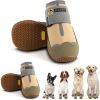 Dog Boots Breathable Dog Shoes for Small Medium Large Dogs; Waterproof Anti-Slip Puppy Booties Paw Protector for Hot Pavement Winter Snow Hiking